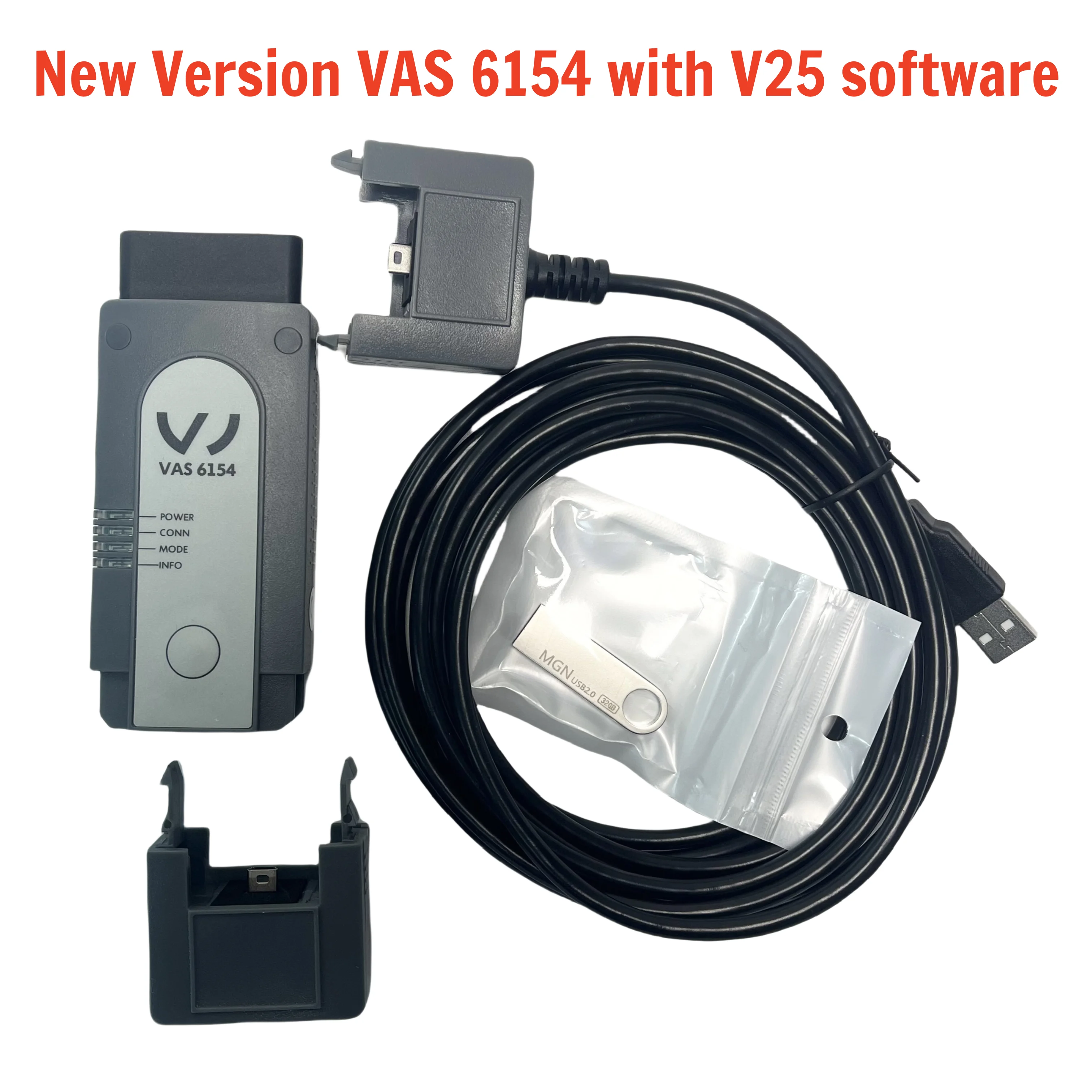 Фото Новейшая онлайн-версия 6154A ODIS V25.0.1 V19 с поддержкой USB WIFI OBD2 сканер диагностический инструмент №1
