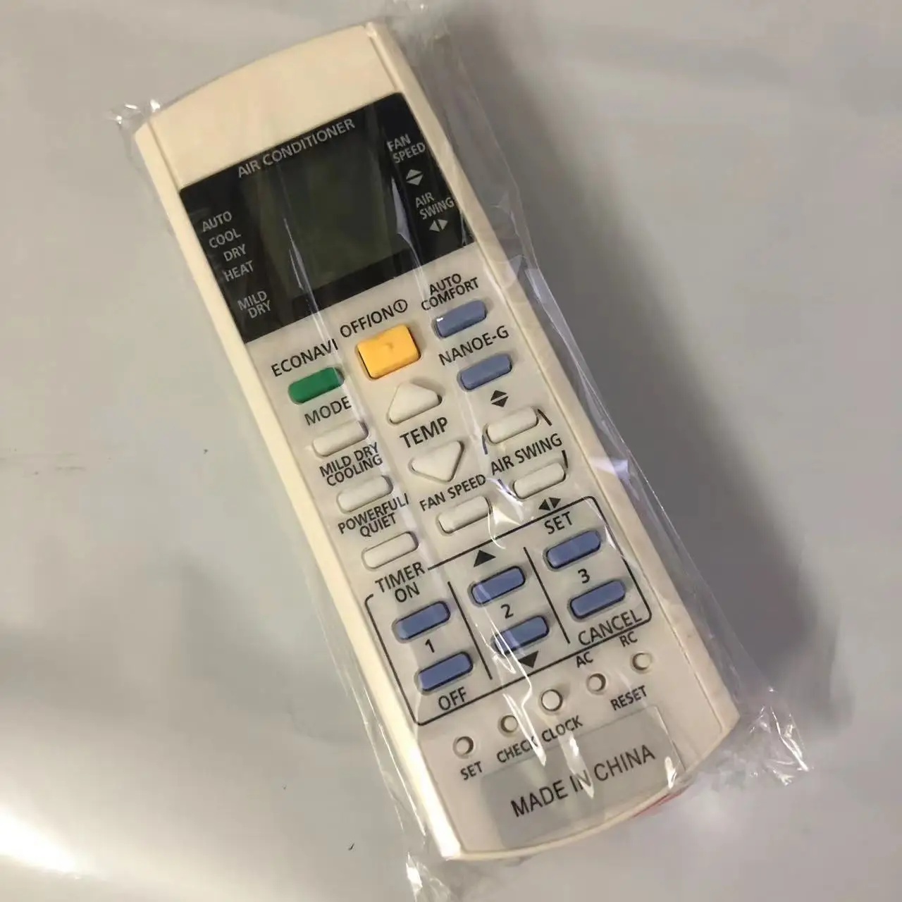 Пульт дистанционного управления для кондиционера Panasonic A75C2998 A75C3300 A75C3208 A75C3706 A75C3708 A75C3935