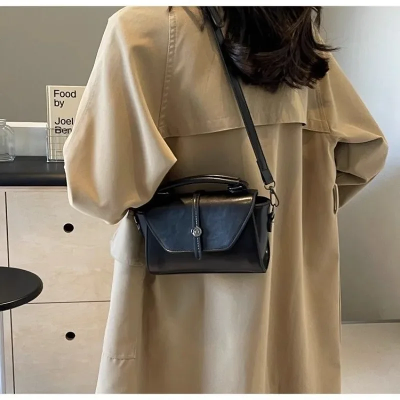 Новый стиль универсальная сумка через плечо в стиле ретро модная высокий внешний