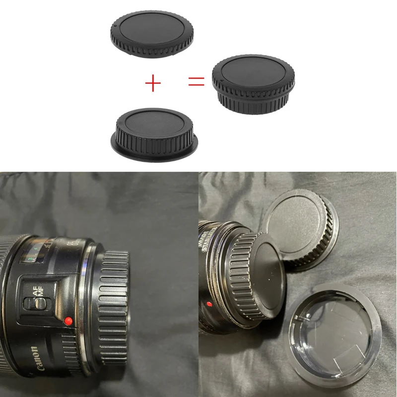 

Чехол для корпуса камеры + задняя крышка для объектива Canon EOS DSLR SLR