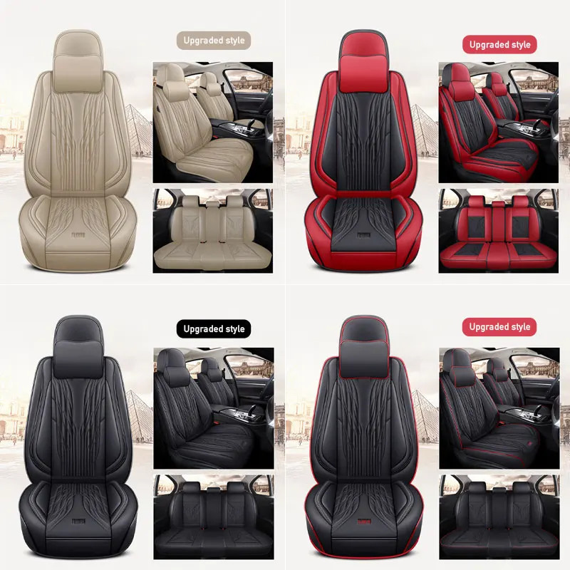 Full Surround Car Seat Cover Set Front Cushion Auto Protector Mat Pad Anti Scratch Universal for Sedans SUV Pick-up Truck |