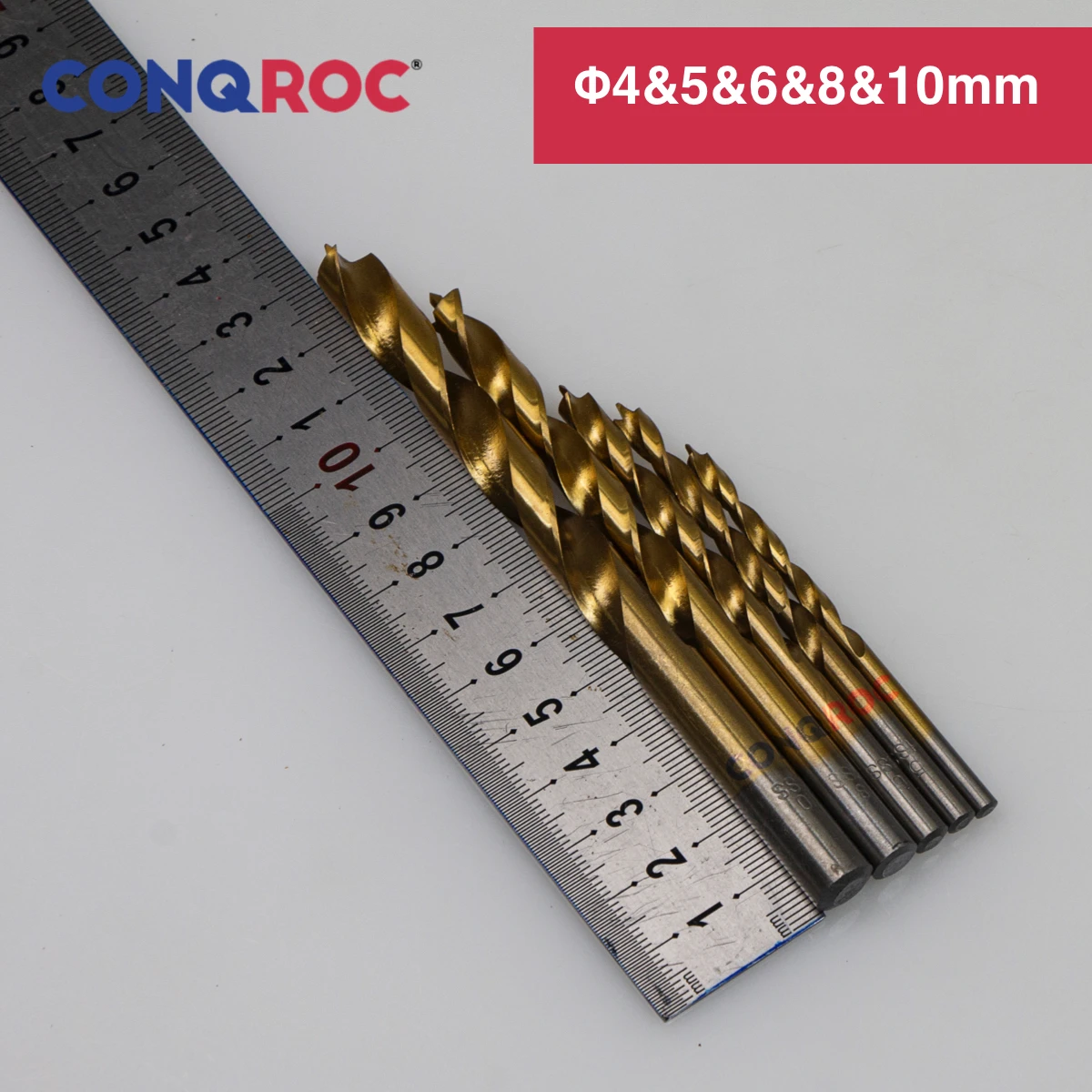 Набор сверл Brad Point из 5 предметов HSS-4241 самоцентрирующийся диаметр-4 6 8 10 мм