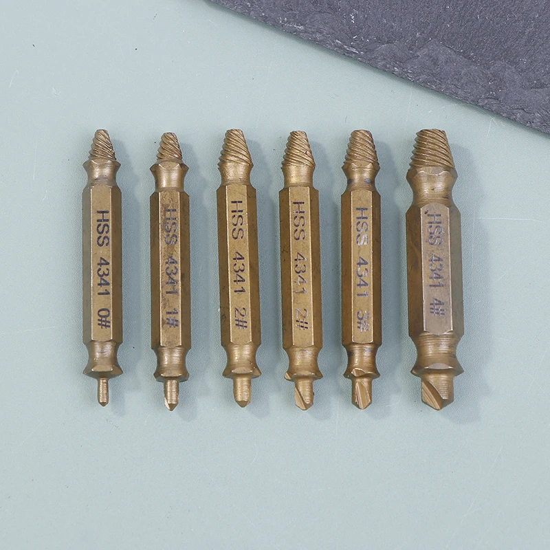 Экстрактор поврежденного винта. Набор для удаления сломанного болта. Инструмент