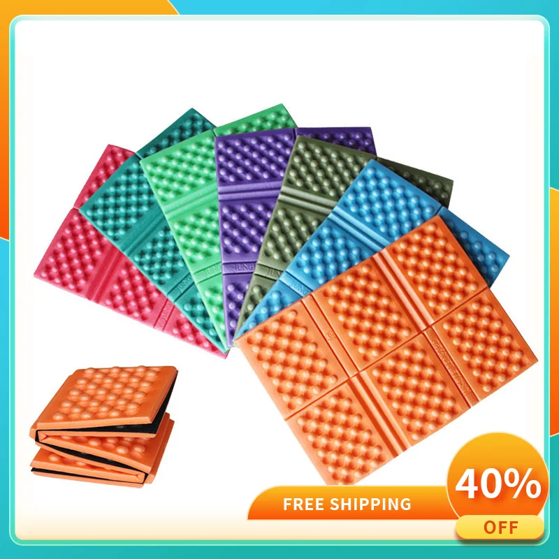 

XPE Foam Mat for Camping and Tourism Ultralight Tarp Egg Trough Design Children's Folding Mat Air Matt Double Sided Beach Chairs