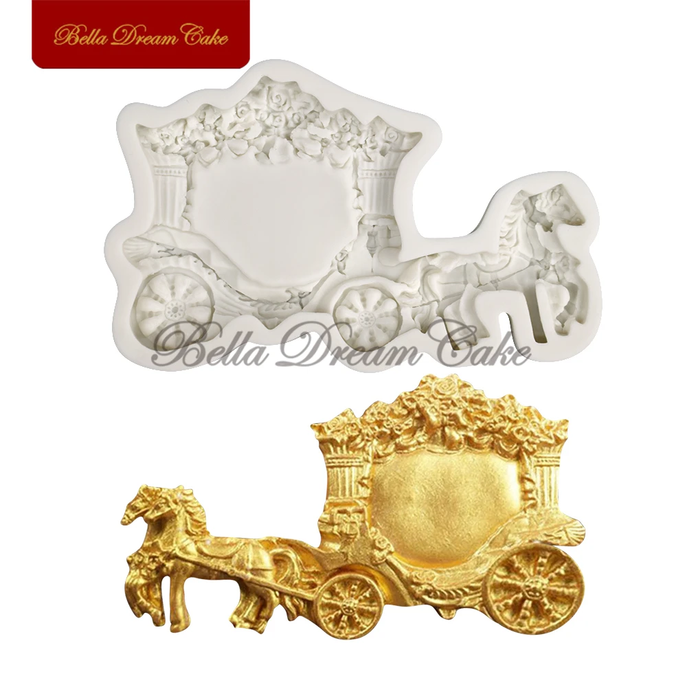 

Силиконовая форма для торта "Тыквенная карета"