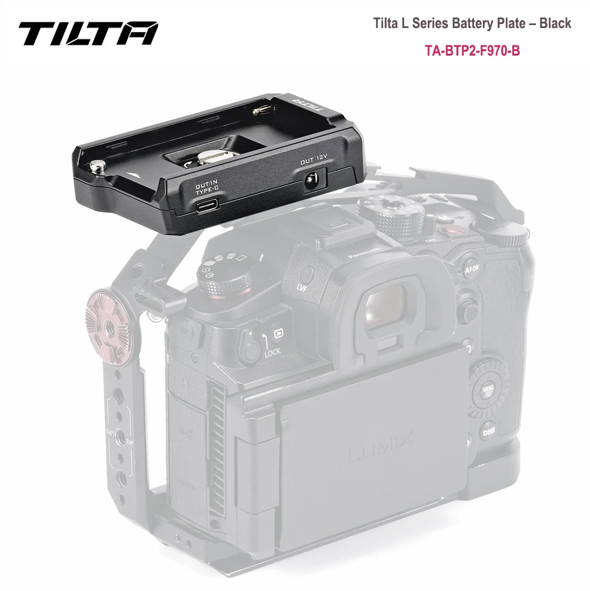 TILTA TA-BTP2-F970-B Пластина для аккумуляторов NP-F