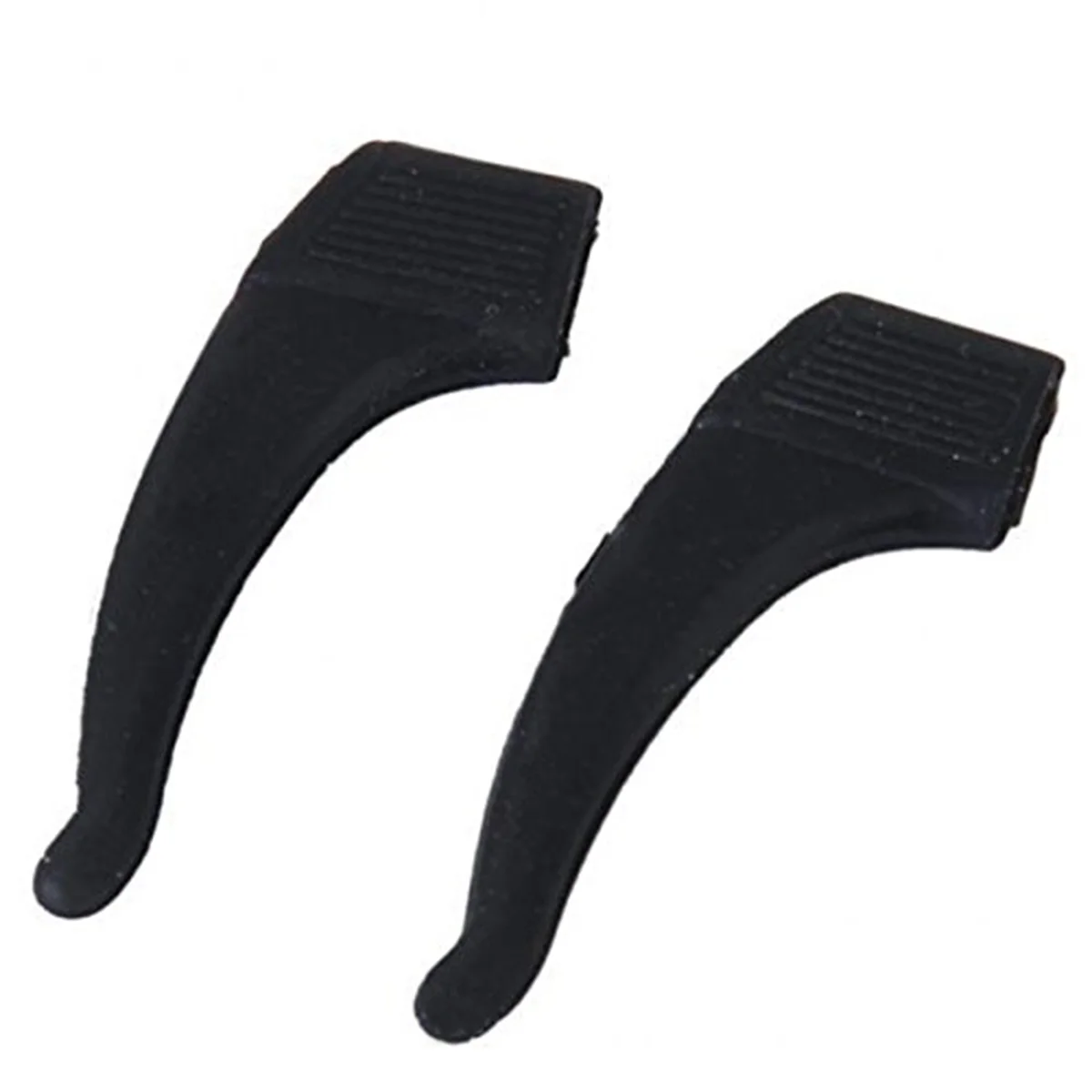 

3 Pairs Eyeglasses Ear Grips Anti- Eyeglass Ear Grips Hook Silicone Ear Hook Eyeglass Strap Holder ( Black )