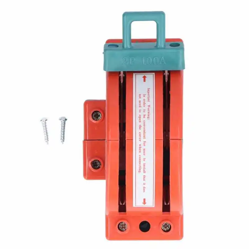 

100A Two Pole Double Throw Knife Disconnect Switch Electrical Disconnect Knife Switch for Home Appliance