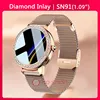 Lady Diamonds Smart Watch Women's Lovely Smartwatch Heart Rate IP68 Waterproof Smart Clock For IOS Android Sports Smart-watch 1