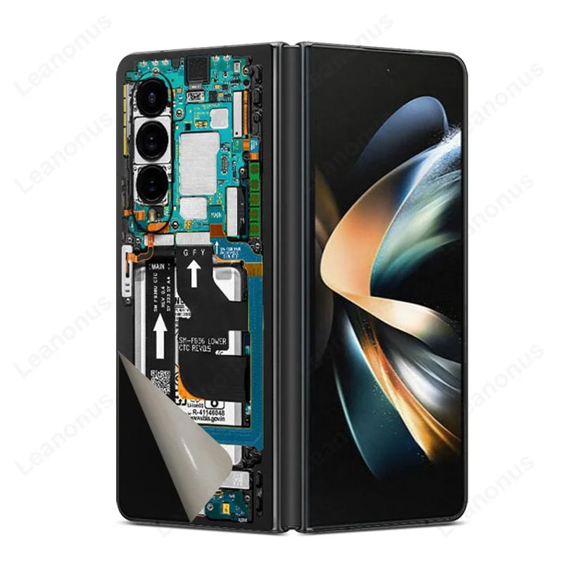 Отрывная пленка для Samsung Galaxy Z Fold 5 4 3 защитная задней панели наклейка Uflage Fold4 Fold5