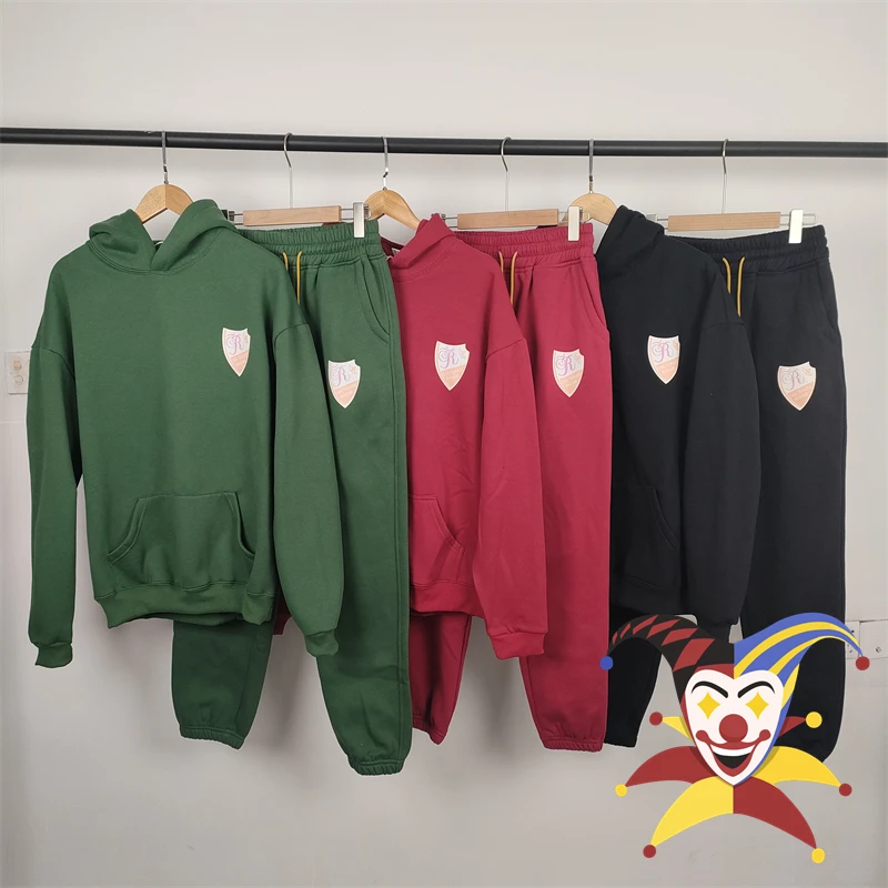 

2022fw Rhude Hoodie Men Women 1:1 High Quality Hoody Shield Printing Coat Oversized RHUDE Pullovers Hoody Sweatshirt