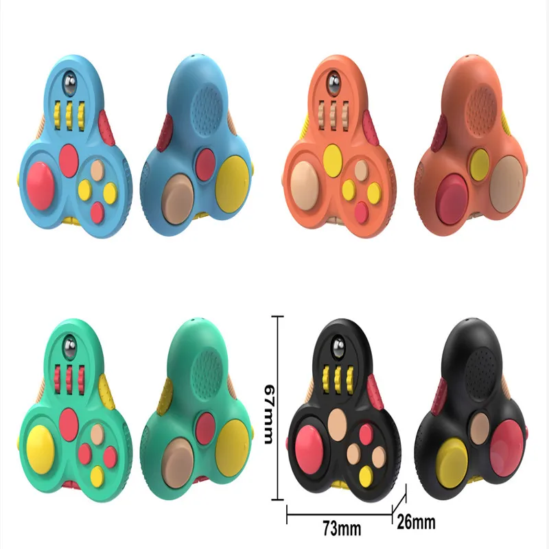 

New Fashion Decompression Dice for Autism Adhd Anxiety Relieve Adult Children Stress Relief Toys Anti-Stress Fingertip Kids Toy
