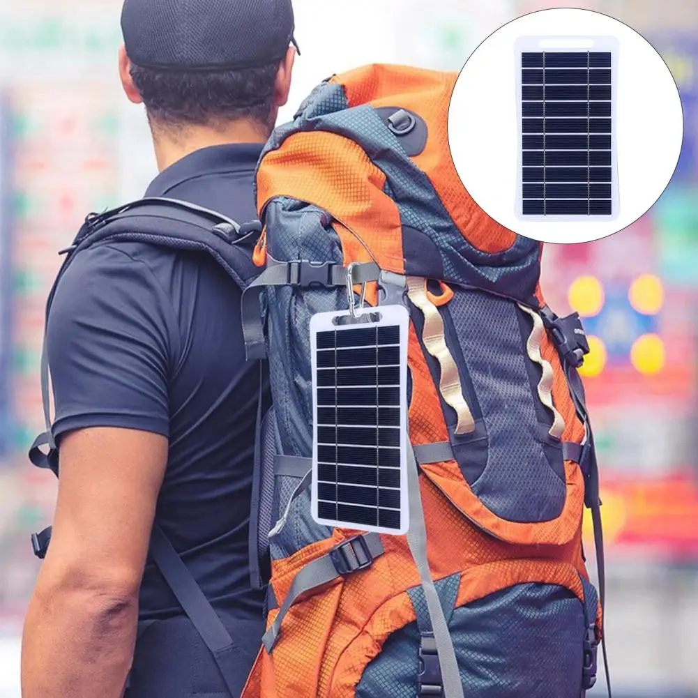 Водонепроницаемая солнечная панель 2 Вт/5 В для кемпинга