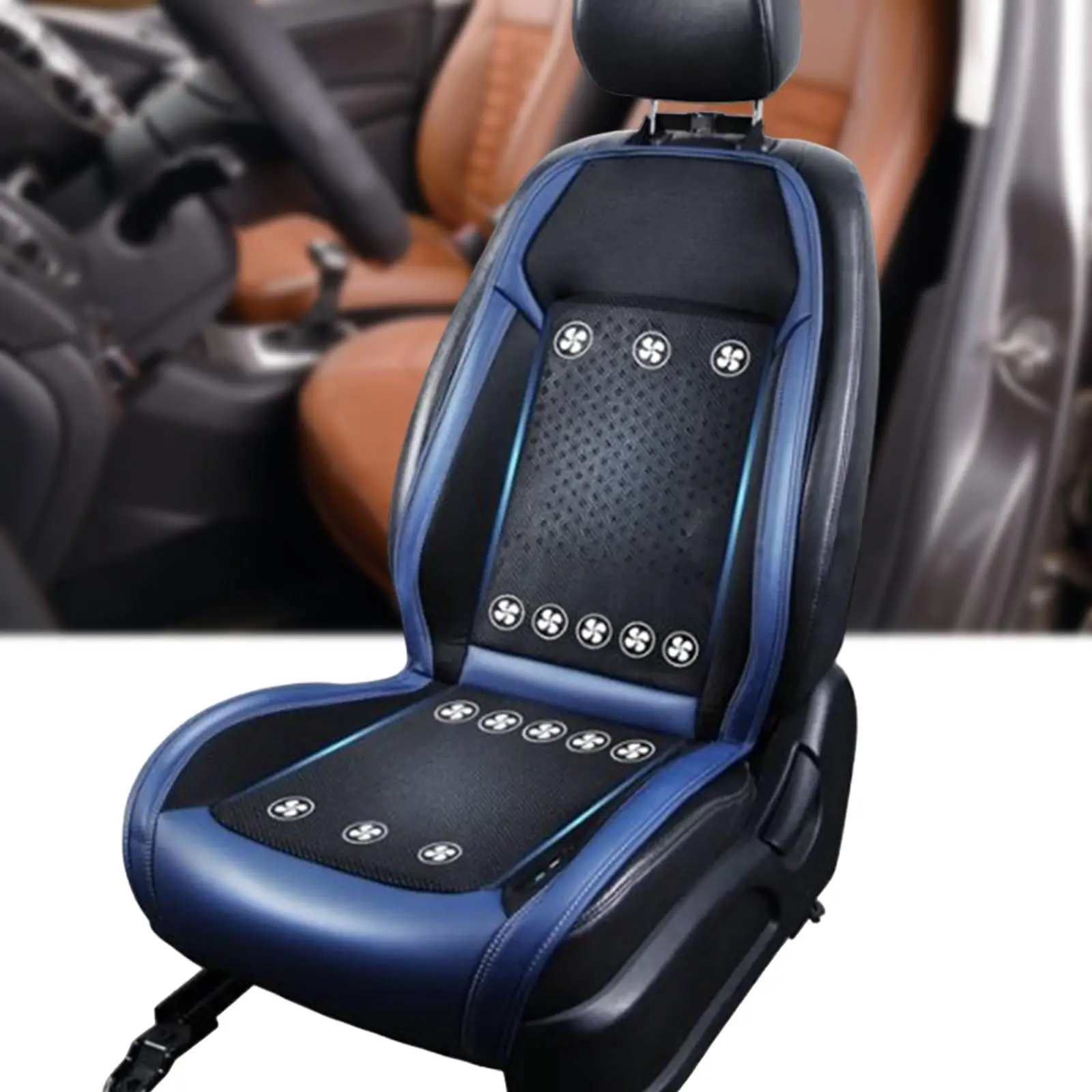 Подушка на сиденье Автомобильная охлаждающая универсальная 12 В