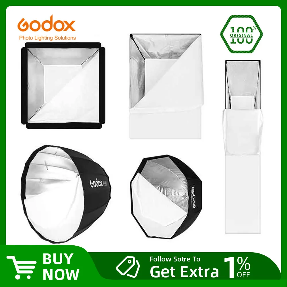 Godox Bowens Mount Octagon Rectangle Softbox Spare Diffuser Cloth for 80cm 95cm 120cm 140cm 50x70cm 60x90cm 70x100cm 80x120cm |