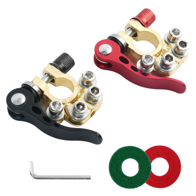 

Car Battery Clip Battery Quick Release Connector Clip Multiple Interface Terminal Pile Head for Trucks Yachts Rvs