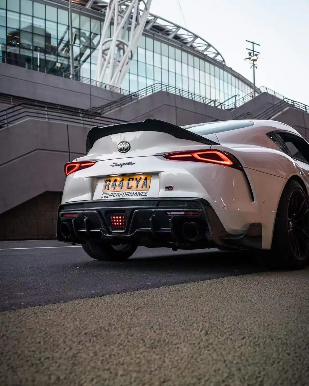 Верхняя маска для губ автомобильные аксессуары Toyota GR Supra A90 MK5 задний спойлер