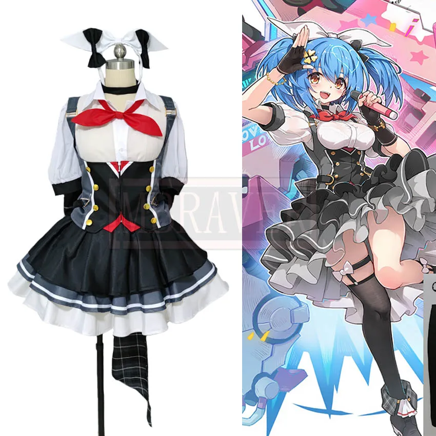 

Warship школьная форма принца Эугена для девочек R км Косплей Костюм Хэллоуин Рождественская вечеринка на заказ любой размер