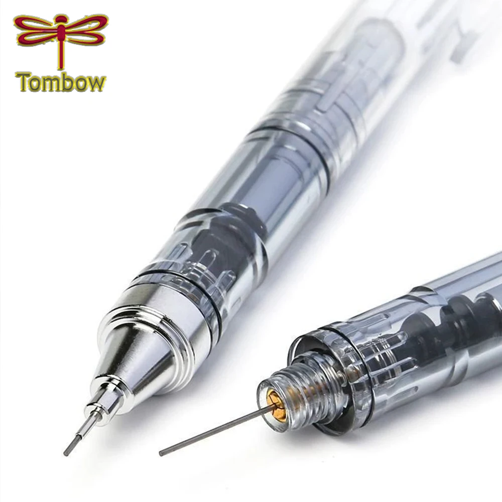 Фото 1 шт. Японские механические карандаши Tombow с цветочным узором, лимитированная серия, 0,5 мм, с низким центром тяжести, милые канцелярские товары, к школе №5