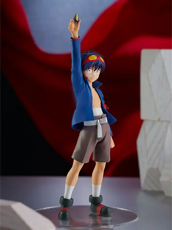 

Tengen Toppa Simon Figure Gurren Lagann Simon kamina Yoko 17cm Original PVC Action Figure