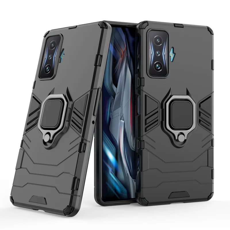 

Shockproof Armor Magnetic Case For Xiaomi Redmi Note 11 11T 10 9 K30 Pro 10S 9A 9C 9T 9S 8T 8 7A X3 NFC M3 F3 F2 F1 Ring Cover