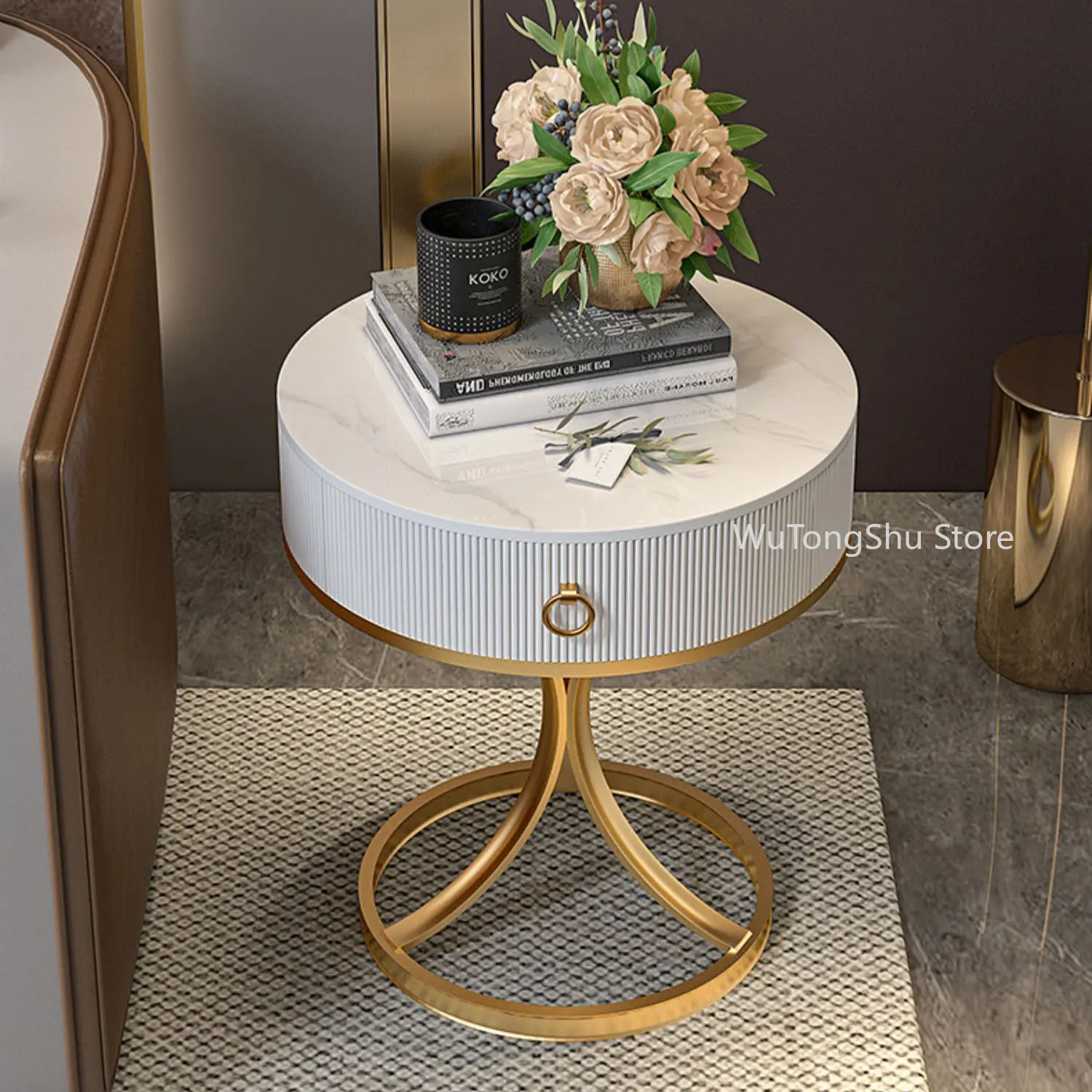 

Hallway Nordic Coffee Table Modern Japanese Table Corner Minimalist White Makeup Bedroom Computer Desks Garden Furniture CJ039
