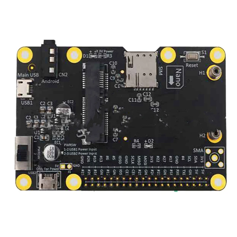 

Сетевая карта-адаптер PCI-E USB 2,0 для Raspberry Pi 3G 4G LTE