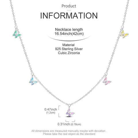 Двойное ожерелье из серебра 925