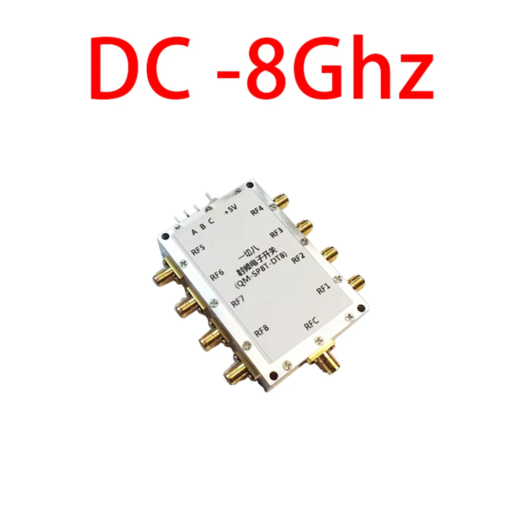 

DC-8Ghz SP8T RF переключатель электронные переключатели сигнал управления переключения одного лезвия восемь бросить 433Mhz 868Mhz 915Mhz 2.4Ghz 5.8Ghz