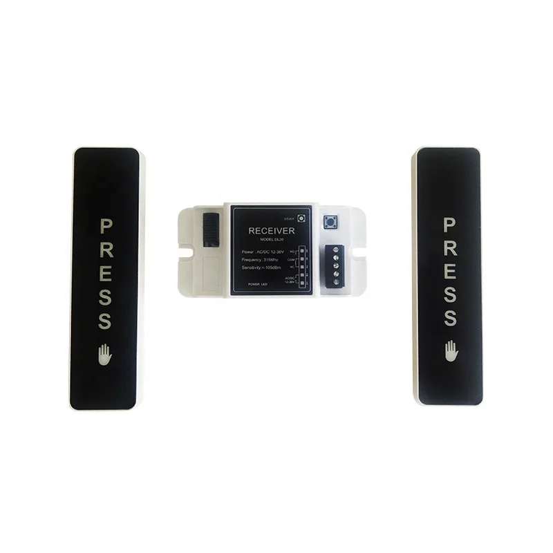 DL30 push button wireless touch switch for automatic door