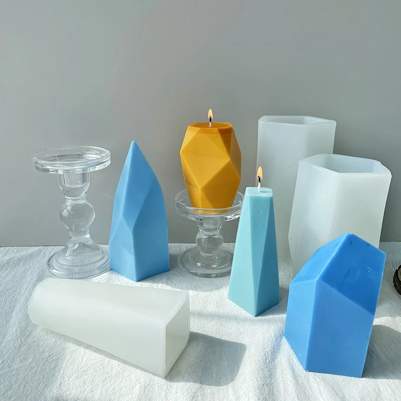 Женская силиконовая форма для ароматерапии в форме свечи штукатурка ручной