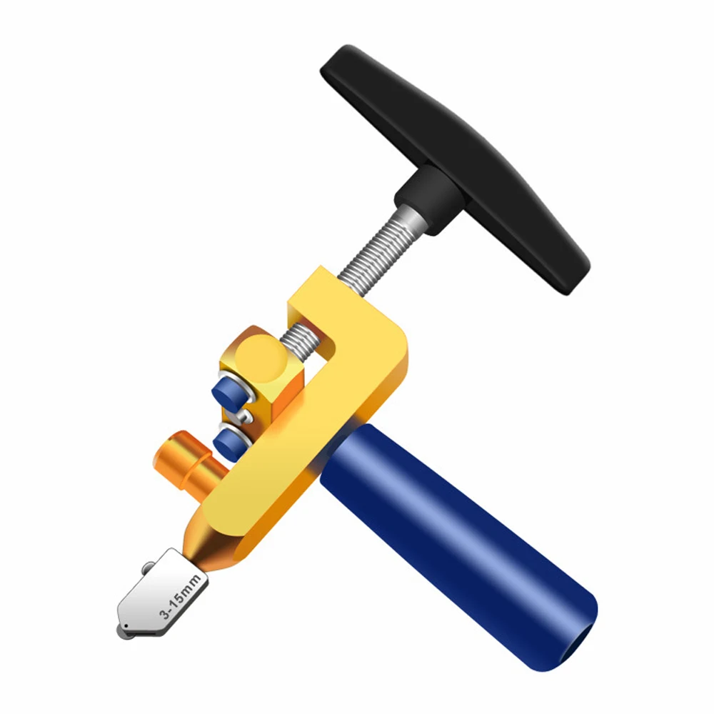 Portable Manual Glass Tile Opener Hand-Held Replacement Cutter Heads Ceramic Tile Glass Cutter Multi-function Glass Cut