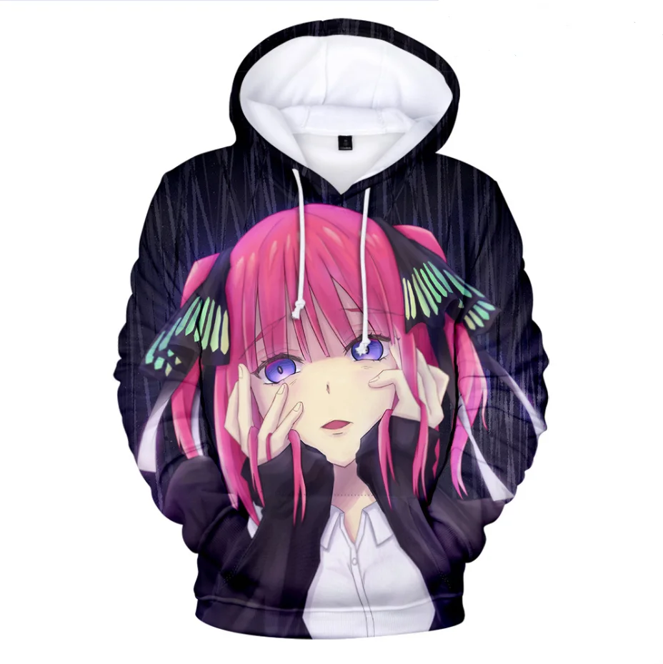 

Creative Novelty The Quintessential Quintuplets 3D printed Hoodies Men/Women Adult/Child Sweatshirts Long Sleeve Pullovers