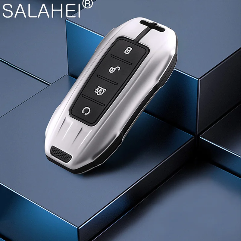 

Zinc Alloy Silicone Car Key Case Cover Shell For BYD Atto 3 Song Qin Han EV Tang DM 2018-2022 PLUS/Song Pro/MAX/Yuan Accessories