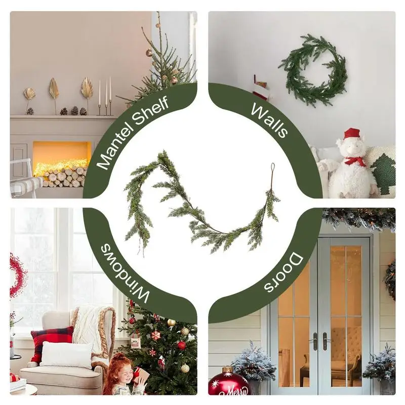 Искусственные листья стебли зелени искусственные 2 5 м безопасные реалистичные