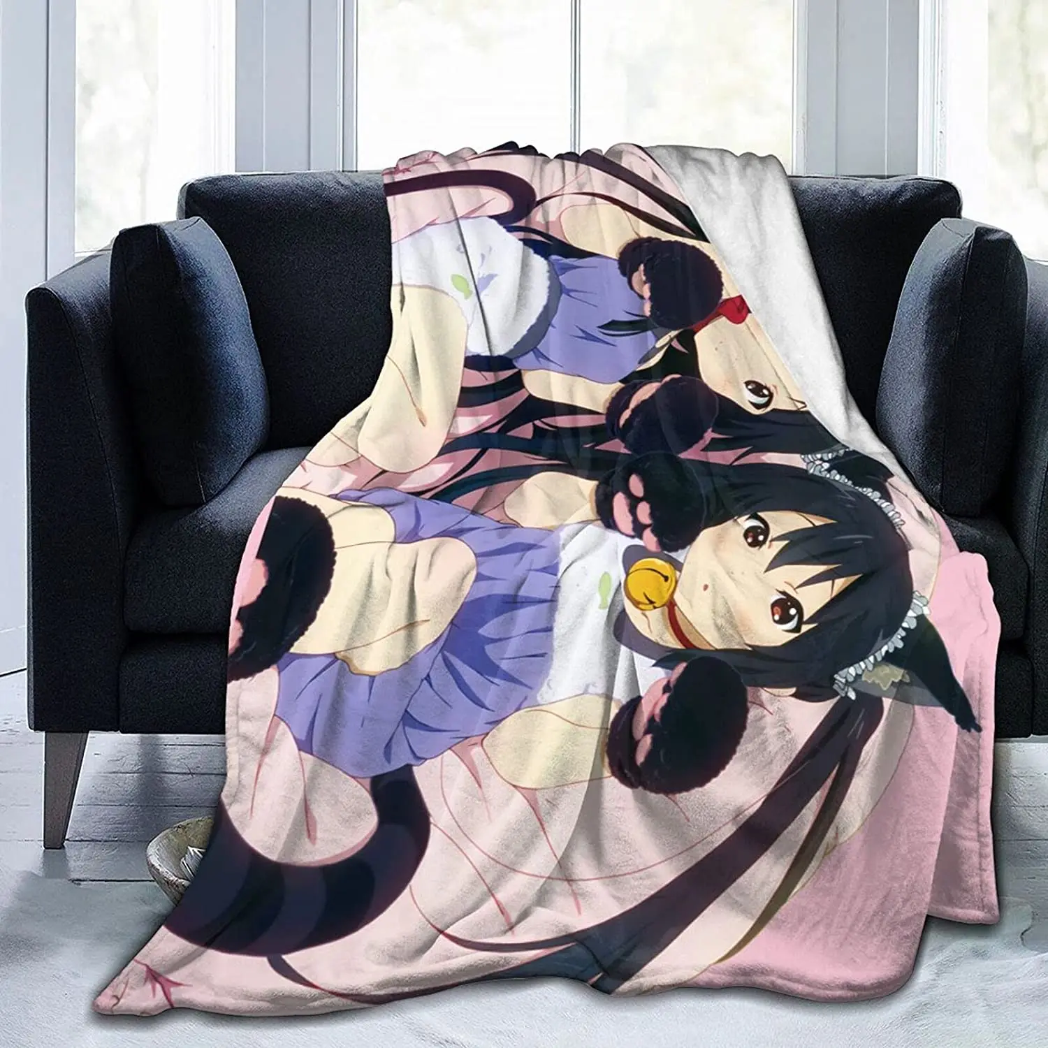 

Nakano Azusa Fluffy Soft and Comfortable Blanket, Anime Warm Embrace of Sympathy