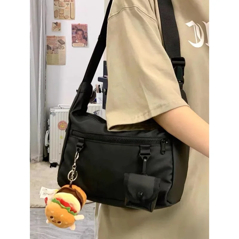 Japanese Harajuku Crossbody Bag Men's Functional Crossbody Shoulder Bag Women's Casual Chest Bag Fashion