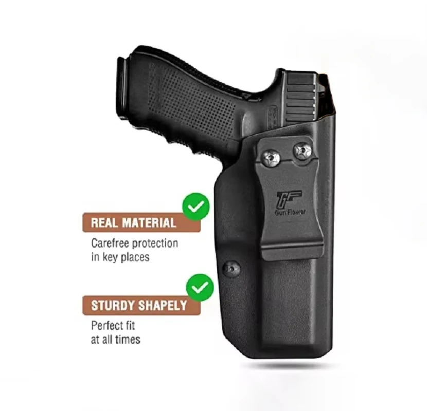 Кобура IWB Kydex внутри для Glock17/19/43 P365 Hellcat 1911 CZ P07 P09 P10C MPS G2C G3C XDS MP380EZ P320 Fast Draw Righ Hand ﻿