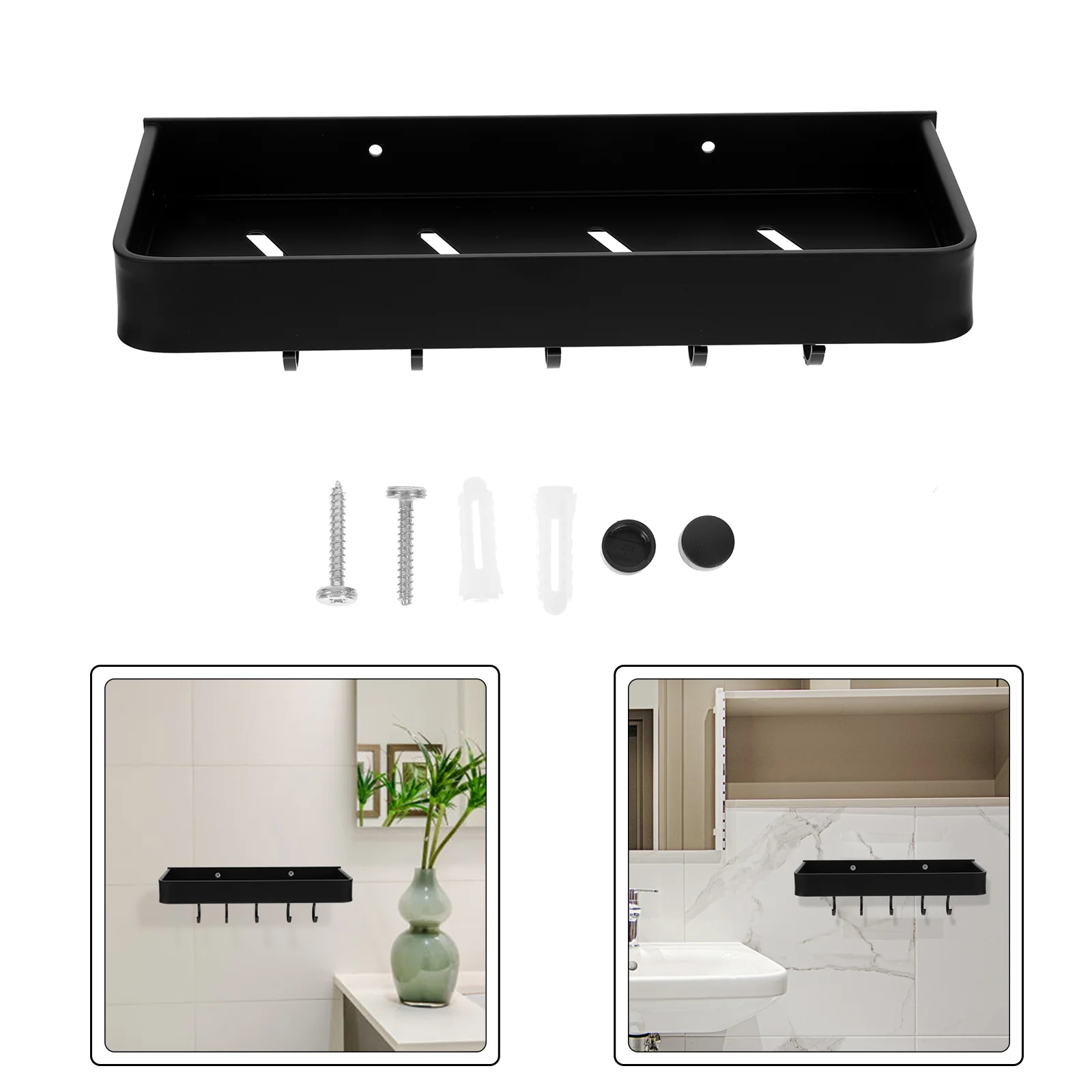 

Bathroom Must haves Household Wall Holder Convenient Floating Stand Home Accessory