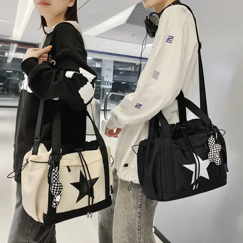 

Fashionable Women's Crossbody Bag Large Capacity Portable Shoulder Bag New Casual Nylon Luxury Designer Tote Bag