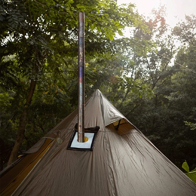 Огнеупорная ткань для кемпинга защита от ожогов горячей палатки жаропрочный