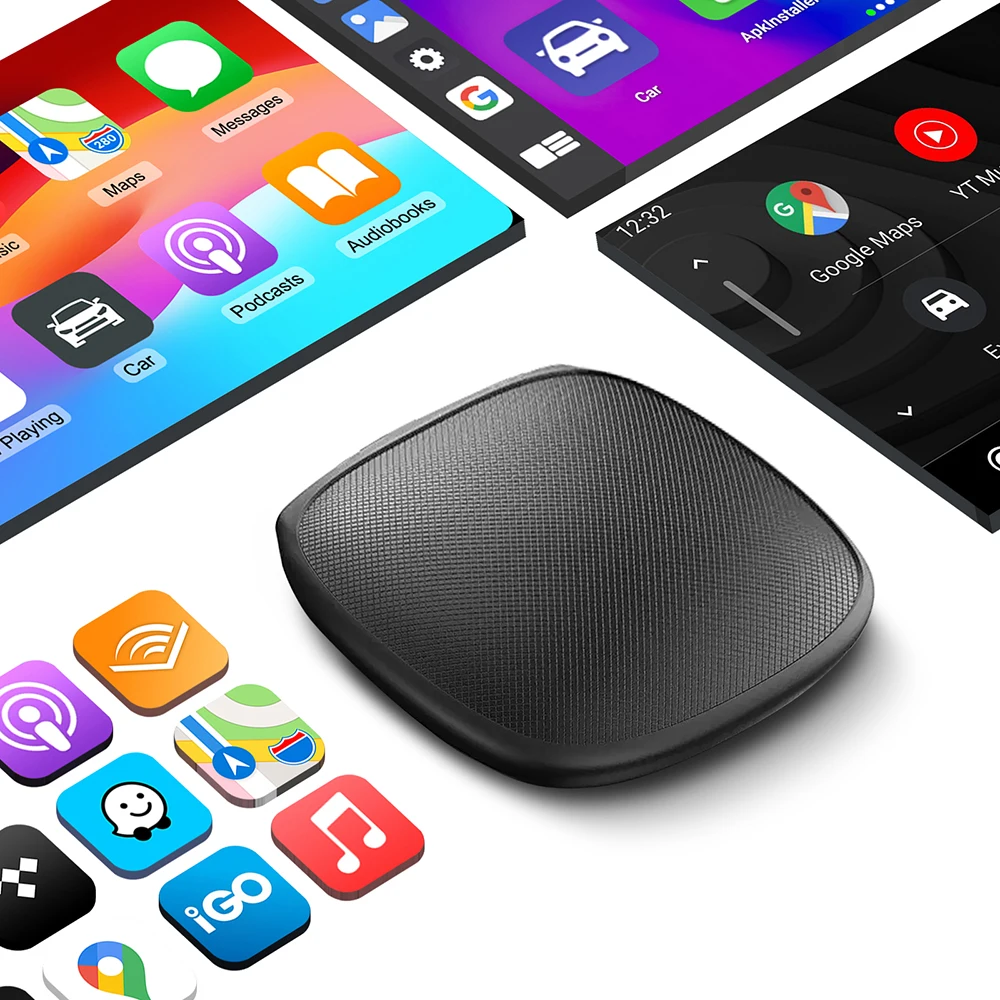 CarPlay Ai Box Qualcomm 6115 8-ядерный процессор 4G LTE Android беспроводной авто для OEM автомобиля