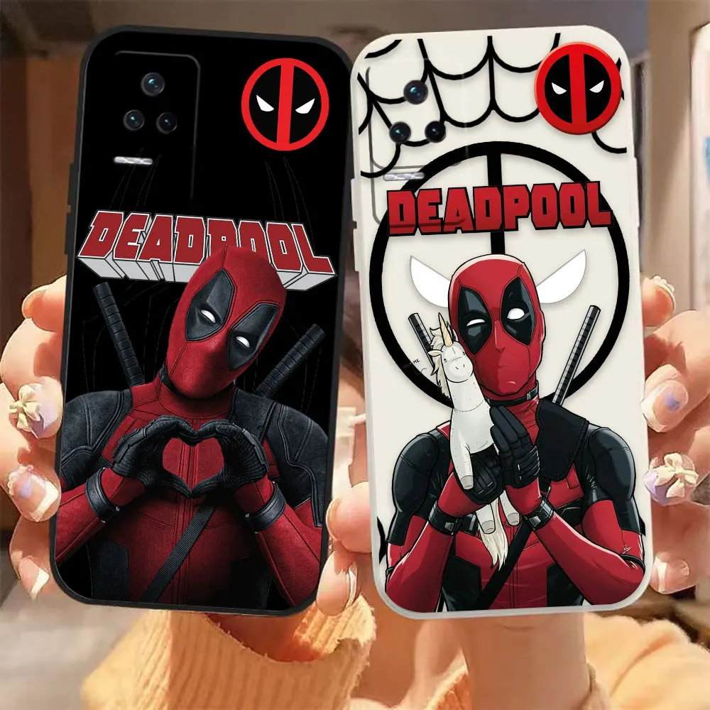 

Marvel Avengers Deadpool Phone Case For Redmi K60E K60 K50 K40S K40 K30 K20 12C 10C 9A 9 8A 8 10X 10A 10 Pro 4G 5G Gaming Case