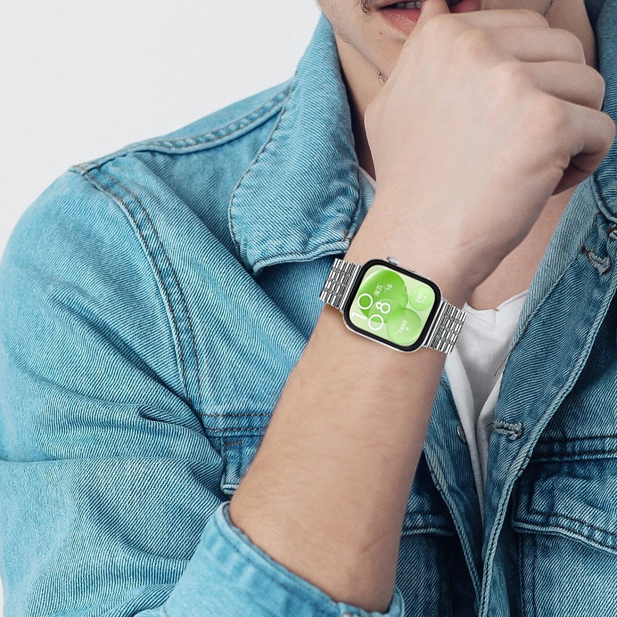 Браслет из нержавеющей стали для смарт-часов Huawei Watch Fit 3