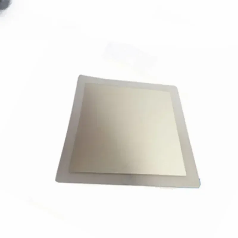 Индиевая фольга чистоты 99 999% листовая металлическая пластина из высокочистой