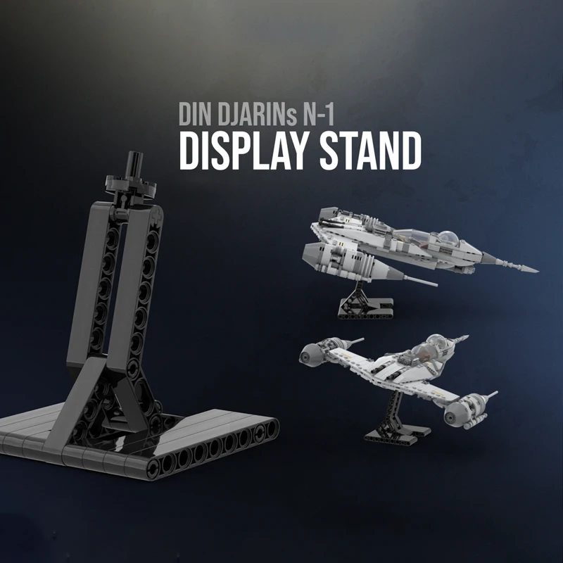

Конструктор MOC Stand for Space Wars, строительные блоки, модели «сделай сам»