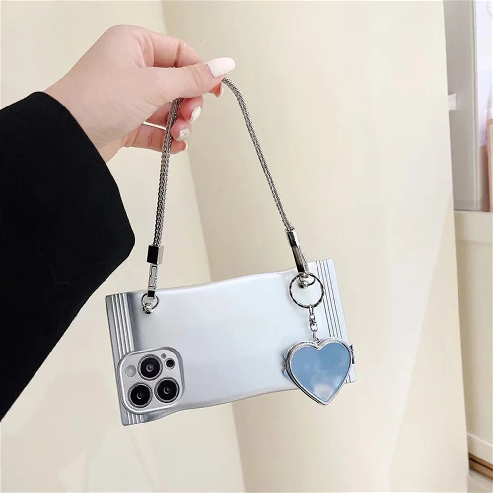 

Candy bag mobile phone protective case for iPhone13pro Apple 14/13/12/11 personality fashion love mirror mobile phone case