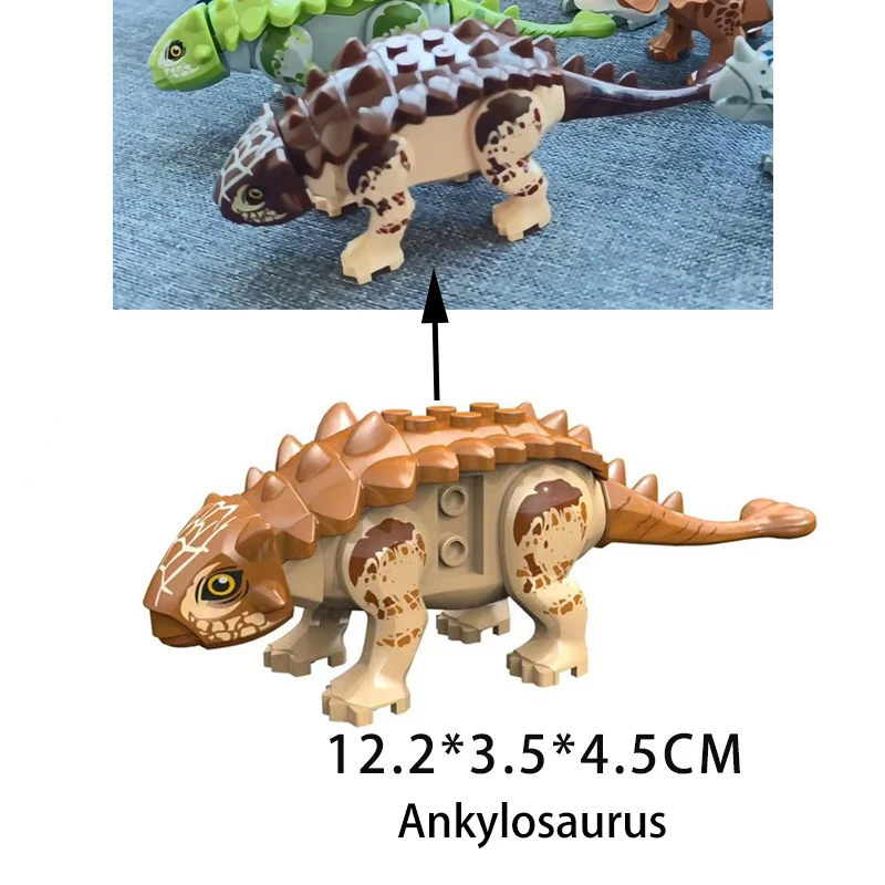 Конструктор Динозавр мир детали для сборки тираннозавр Велоцираптор Птерозавр