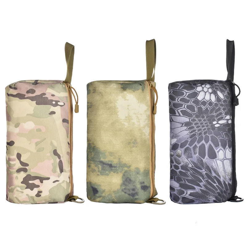 

Tactical Pouch Camo Hunting Bags Belt Waist Bag Military Pack Outdoor Tool Pouches Sundries Pocket 600D Nylon Oxford