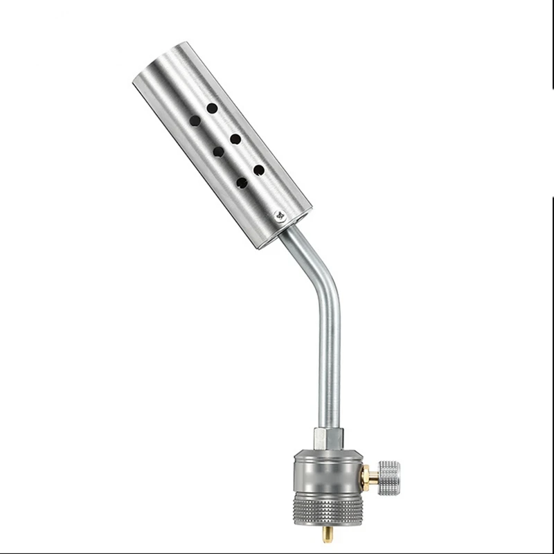 

Stainless Steel Flame Torch Propane Type With Preheating Tube Flamethrower Propane Gas Torch Hand Ignition Injector